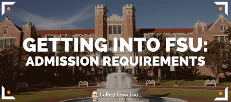 fsu secondary application|fsu md admissions.